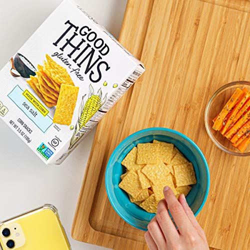 Good Thins Gluten Free Rice & Corn Crackers Variety Pack, 4 Boxes - Image 10