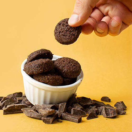 HighKey Snacks Keto Low Carb Food Chocolate Brownie Cookie Bites - Paleo, Diabetic Diet Friendly - Gluten Free, Low Sugar Dessert Treats & Sweets & Ketogenic Products Healthy Protein Brownies, Pack of 3 - Image 4
