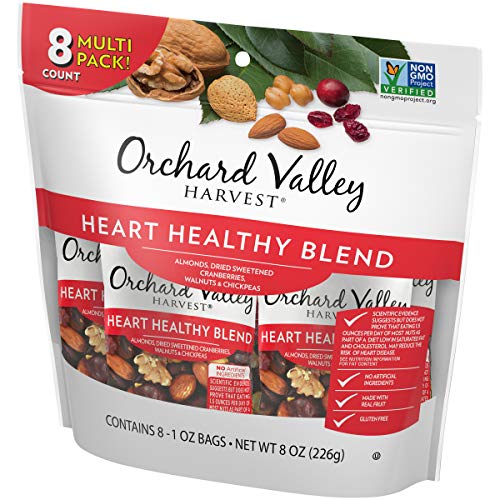 ORCHARD VALLEY HARVEST Heart Healthy Blend, 1 oz (Pack of 8), Non-GMO, No Artificial Ingredients - Image 10