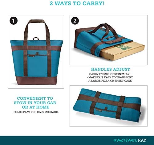 Rachael Ray Insulated Bag Jumbo Chillout Tote, XL, Marine Blue - Image 2