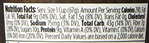 Earnest Eats Gluten-Free Superfood Oatmeal, Quinoa, Oats & Amaranth, Vegan, Healthy Snack, Mayan Blend, 2.35oz Cup, 12-Pack - Image 8