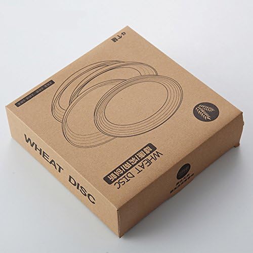 4pcs Set 7.9'' Round Food Plate Dish Saucer Healthy Wheat Straw Eco Friendly Biodegradable Unbreakable Dinner Plates Dinnerware Dishes Set - Image 9