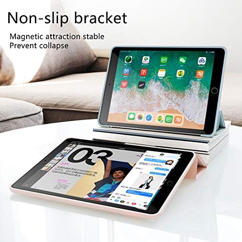 Fullgaden iPad Case - Ultra Slim Lightweight Smart Shell Stand Cover with Translucent Frosted Back (Auto Wake/Sleep),Multiple model selection, Air 10.5", Mint Green - Image 7