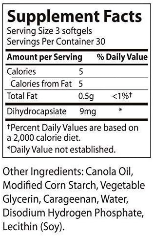 Capsiate Gold – Weight Management Supplement | Clinical Strength Thermogenic | 90 Vegetarian Softgels - Image 3
