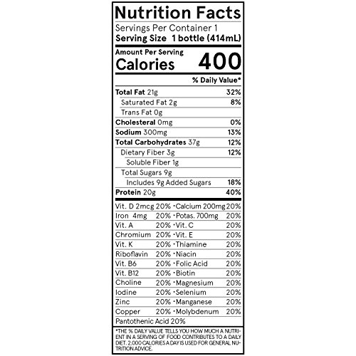 Soylent Cacao (Chocolate) Plant Protein Meal Replacement Shake, 14 fl oz, 12 Bottles - Image 5