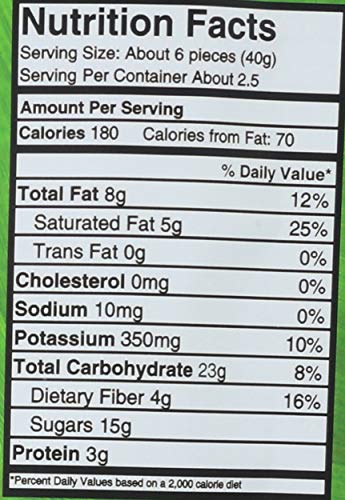 Barnana Organic Chewy Banana Bites - Dark Chocolate - 3.5 Ounce - Delicious Barnana Coated Potassium Rich Banana Snacks - Lunch Dinner Sports Hiking Natural Snack - Whole 30, Paleo, Vegetarian - Image 8