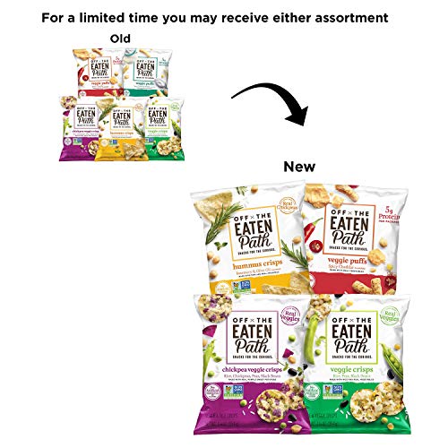 Off the Eaten Path, 4 Flavor Sampler Variety Pack, (Assortment May Vary) 1.25 Ounce (Pack of 16) - Image 2