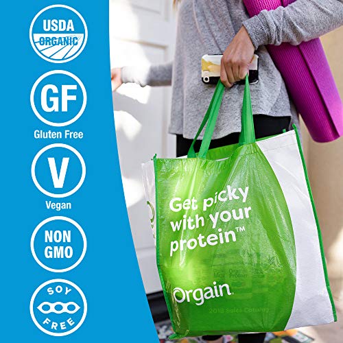 Orgain Organic Plant Based Protein + Superfoods Powder, Vanilla Bean - Vegan, Non Dairy, Lactose Free, No Sugar Added, Gluten Free, Soy Free, Non-GMO, 1.12 Lb - Image 4