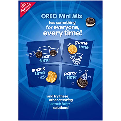 OREO Mini Mix Sandwich Cookies Variety Pack, 20 - 1 oz Snack Packs - Image 14