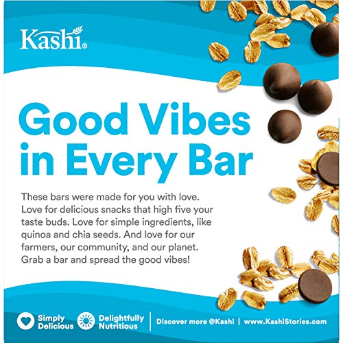 Kashi Crunchy Chocolate Chip Chia Granola Bars - Vegan, 5 Pouches, 2 Bars Per Pouch - Image 7
