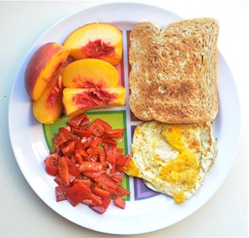 Choose MyPlate 10 Inch Plate for Adults & Teens SPANISH; Healthy Food and Portion Control - Image 2