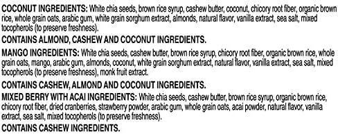 Health Warrior Chia Bars, Tropical Variety Pack, Gluten Free, Vegan, 25g Bars, 15 Count - Image 7