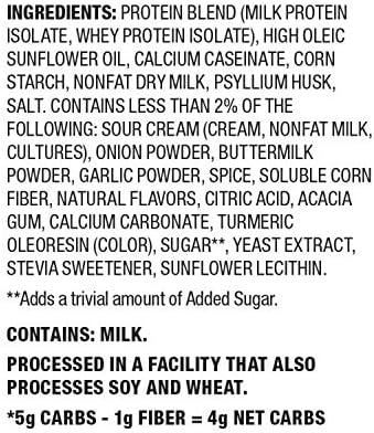 Quest Nutrition Protein Chips, Sour Cream & Onion, Pack of 12 - Image 10