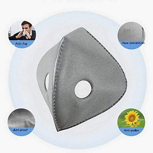 GORTES 1children's bicycle face towel, 2 adult breathing valves, haze dust facial health exercise protection with 2 filters - Image 5