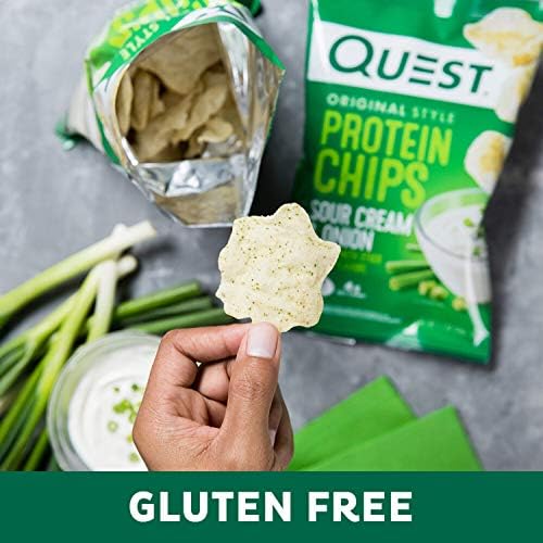 Quest Nutrition Protein Chips, Sour Cream & Onion, Pack of 12 - Image 5