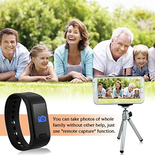 Megadream Waterproof IP65 Intelligent Activity Fitness Tracker with Pedometer Tracking & Sleep Quality & Health Sport Monitoring Smart Wristband Fitness Tracker Bracelet for iPhone & Android - Pink - Image 5