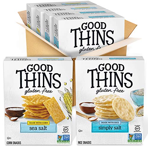 Good Thins Gluten Free Rice & Corn Crackers Variety Pack, 4 Boxes - Image 13