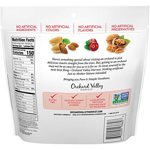 ORCHARD VALLEY HARVEST Heart Healthy Blend, 1 oz (Pack of 8), Non-GMO, No Artificial Ingredients - Image 2