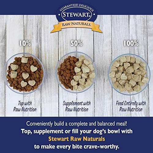 Stewart Raw Naturals Freeze Dried Dog Food Grain Free Made in USA with Chicken, Fruits, & Vegetables for Fresh To Home All Natural Recipe, 24 oz. - Image 4