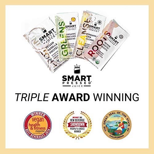 Smart Pressed Juice Pineapple Chia Cleanse | Prebiotic Superfood Plant Based Fiber with Vegan Probiotics & Enzymes | Keto-friendly Detox | Constipation Relief | Made in the USA | 30 Servings - Image 7