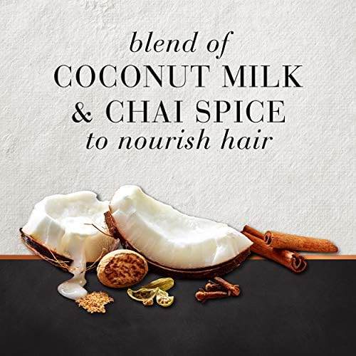 Sulfate Free Shampoo, Dye Free Nourishing Treatment, Coconut and Chai Spice, Hair Food, 17.9 FL OZ - Image 5