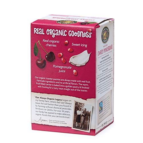 Nature's Path Organic Toaster Pastries, Frosted Cherry Pomegranate, 6 Count - Image 2