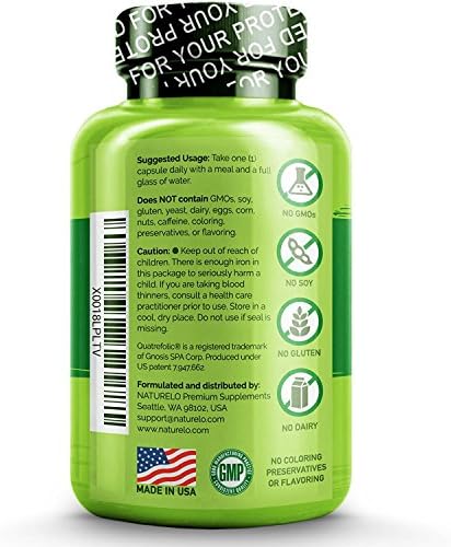 NATURELO One Daily Multivitamin for Women - Best for Hair, Skin Nails - Natural Energy Support - Whole Food Supplement - Non-GMO - No Soy - Gluten Free - 120 Capsules | 4 Month Supply - Image 2