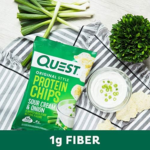 Quest Nutrition Protein Chips, Sour Cream & Onion, Pack of 12 - Image 4