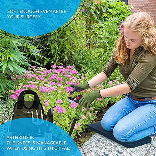 Premium Thick Kneeling Pads by Sleek Garden-Bath floor Kneeler for Baby, Knee Pad Cushion for Pool | Thickest, Most Comfortable Foam Mat Kneeler for Yoga & Exercise,Waterproof Knee Pad18x11x1.5(black) - Image 7