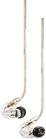 Shure SE215-CL Professional Sound Isolating Earphones with Single Dynamic MicroDriver, Secure In-Ear Fit - Clear - Image 4