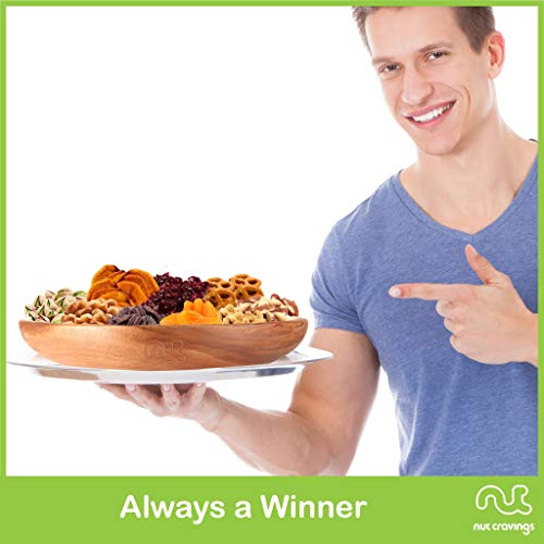 Holiday Dried Fruit & Nut Gift Basket, Green Box (9 Bags) - Thanksgiving, Christmas Food Arrangement Platter, Variety Care Package, Birthday Party, Healthy Kosher Snack Tray for Women, Men, Adults - Image 5