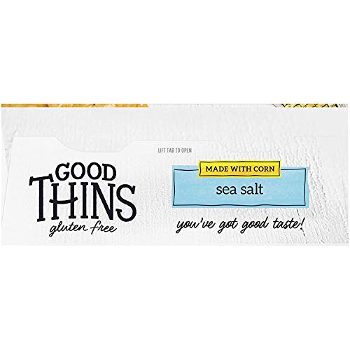 Good Thins Sea Salt Corn & Rice Snacks Gluten Free Crackers, 12 - 3.5 oz Boxes - Image 17