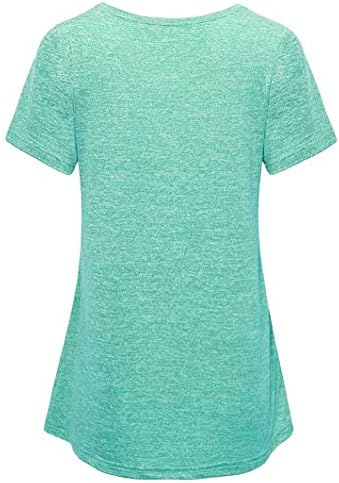 FINMYE Women's Yoga Tops Dri Fit Running Activewear Moisture Wicking Workout Shirts - Image 2