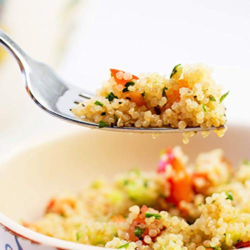 Oh! Nuts White Quinoa Bulk 3LB Seeds | Grain-Like Plant Protein Source, Cooking & Kosher Certified Pantry Items | Superfood Survival Bag Healthy Dried Food Staple for Gluten-Free, Vegan & Paleo Diets - Image 3