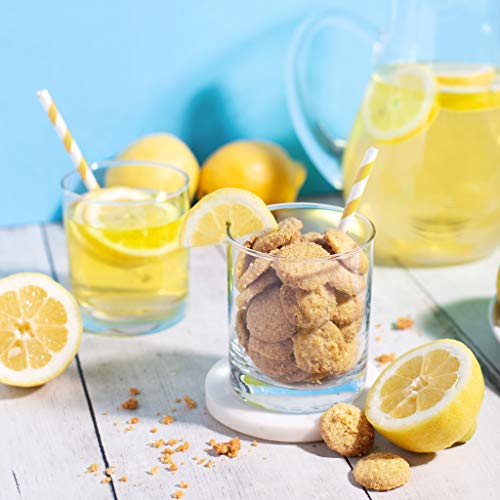 HighKey Keto Cookies - Low Carb Snacks - No Sugar Added Snack - Grain & Gluten Free Food - Healthy Foods - Paleo, Ketogenic, Diabetic Diet Friendly Sweets - Protein Cookie Dessert Treats - Lemon - Image 3