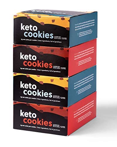 Perfect Keto Cookies - Low Net Carb Snacks & Sweets, No Added Sugar and Gluten-Free Cookies – Keto Food for Healthy and Keto-Friendly Diet - 12 Pack (24 Count), Chocolate Chip - Image 7
