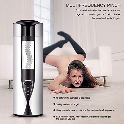 Male Mǎstǔrbǎtiòn 2 in 1 Pocket Püs-sy Sweet Voice Interaction Mas-sage Man Smart Automatic Stróking Mâstürbâtîon Machine for Men Electric Mas-saging Men's Underwear - Image 3