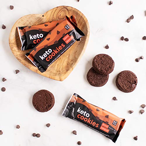 Perfect Keto Cookies - Low Net Carb Snacks & Sweets, No Added Sugar and Gluten-Free Cookies – Keto Food for Healthy and Keto-Friendly Diet - 12 Pack (24 Count), Double Chocolate - Image 6