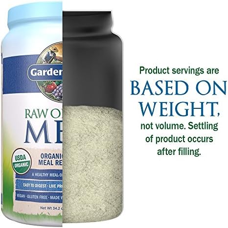 Garden of Life Raw Organic Meal Replacement Powder - Vanilla, 28 Servings, 20g Plant Based Protein Powder, Superfoods, Greens, Vitamins Minerals Probiotics & Enzymes All-in-One Meal Replacement Shake - Image 5