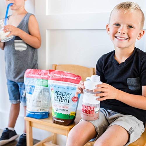 Healthy Height Kids Protein Powder (Vanilla) - Developed by Pediatricians - High in Protein Nutritional Shake to Supplement Child Growth - Contains Key Vitamins & Minerals to Gain Height & Weight - Image 8