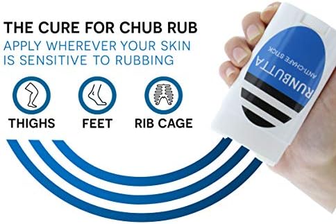 Anti Chafe Balm by Run Butta, 2.5 Ounce Stick - Eliminate Painful Skin Chafing Caused by Rubbing/Friction - Ideal for Inner Thighs - Paraben Free, Water and Sweat Resistant Anti Chafing Cream - Image 5