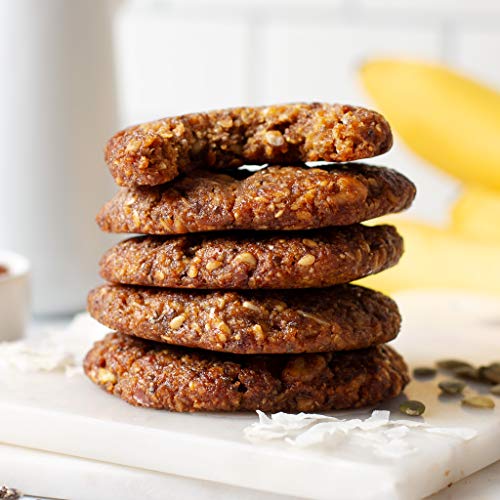 HighKey Keto Snacks Breakfast Bars Cookies - Low Carb Vegan Granola Energy Bar - Gluten Free Soft Baked Cookie - Healthy Snack Food - Ketogenic, Diabetic Paleo Friendly Individually Wrapped - Banana - Image 3