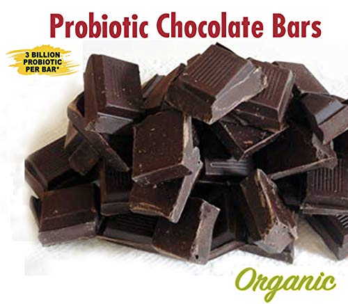 Probiotic Power Foods Healthy Dark Chocolate Bar - Pure Organic Dark Chocolate 70 % Cocoa with Probiotic - Vegan Chocolate Snacks, 1.5 ounce (5 Pack Bulk) - Image 6
