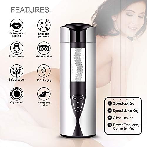 Male Mǎstǔrbǎtiòn 2 in 1 Pocket Püs-sy Sweet Voice Interaction Mas-sage Man Smart Automatic Stróking Mâstürbâtîon Machine for Men Electric Mas-saging Men's Underwear - Image 2