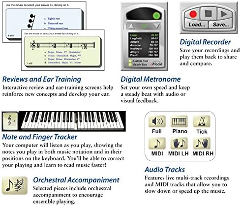 eMedia Piano and Keyboard Method Deluxe v3 (2 volume set) - Learn at Home - Image 6