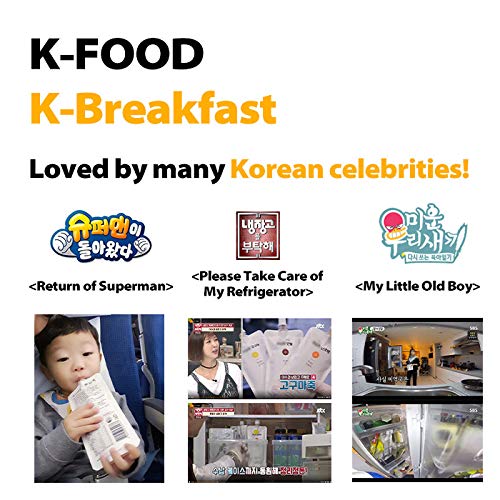 INTAKE Morning Porridge / Healthy Simple On-the-Go Meal / Korean Style / 7 Packs X 130g (Sweet Pumpkin & Rice) - Image 7
