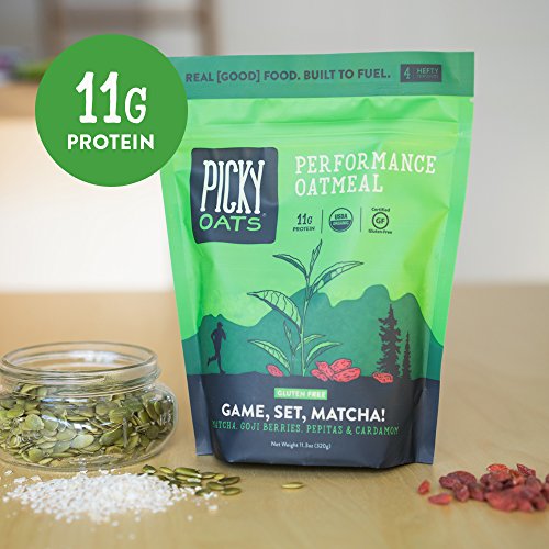 Picky Oats Organic Performance Oatmeal, 3 Bag Variety Pack, All Flavors, 11.3 oz (3 multi-serve bags) By Picky Bars - Image 4