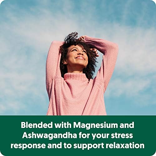 Centrum Stress and Mood, Organic Ashwagandha Root, Magnesium, Whole Food Supplement Supports Healthy Mood, 30 Day Supply (60 Capsules) - Image 2