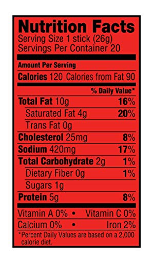 Jack Link's Beef Sticks, Original, 0.92 Ounce (20 Count) - Great Protein Snack, Meat Stick with 5g of Protein, Made with 100% Premium Beef, No Added MSG - Image 8