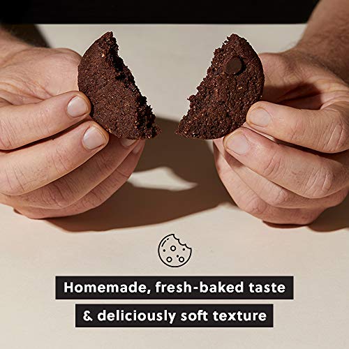 Perfect Keto Cookies - Low Net Carb Snacks & Sweets, No Added Sugar and Gluten-Free Cookies – Keto Food for Healthy and Keto-Friendly Diet - 12 Pack (24 Count), Double Chocolate - Image 4